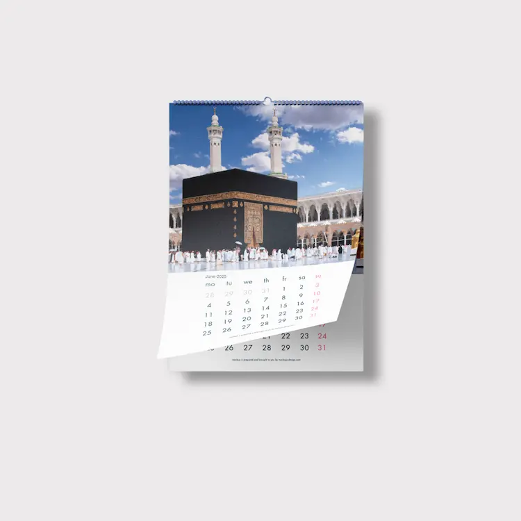 Customisable photo calendar printing for business