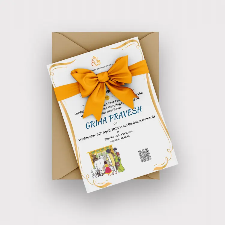 Elevate your celebration with elegant designer invitation card printing online