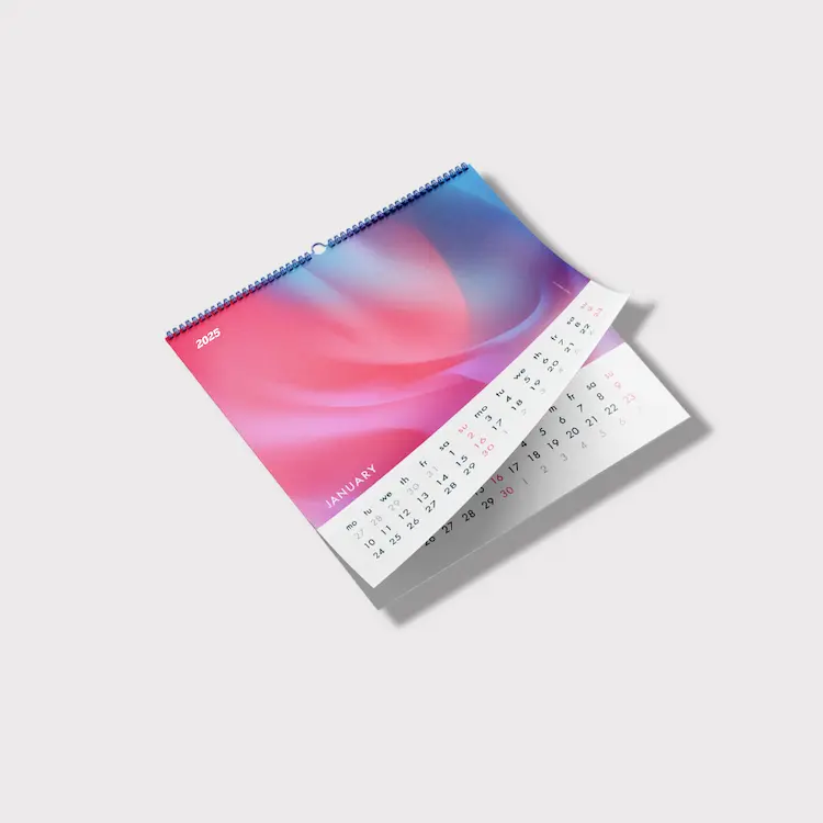 Desk calendar printing online for Chennai orders