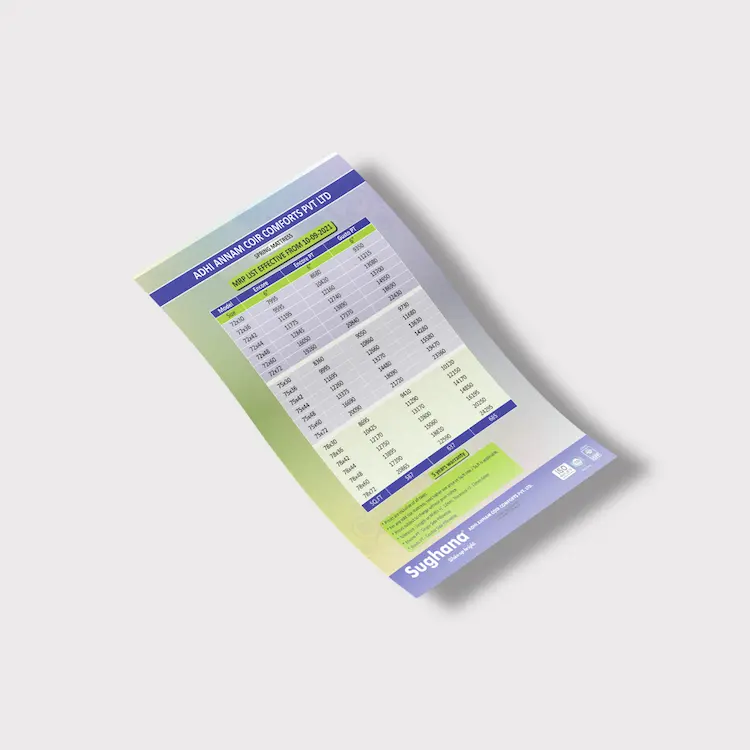 Event flyer printing in Chennai – professional flyer mockup by Shiron Prints