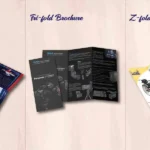 Different types of brochures used in marketing